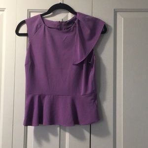 Babydoll style purple top